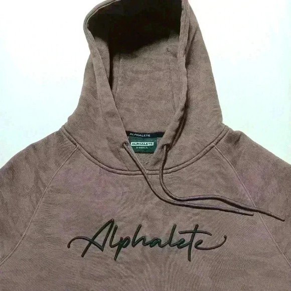 Alaphalete hoodie. Ladies  size xs - Picture 4 of 6